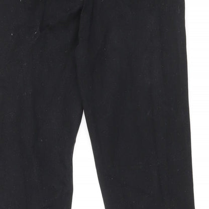 PAPER+DTICH Womens Black Cotton Skinny Jeans Size 30 L26 in Regular Zip