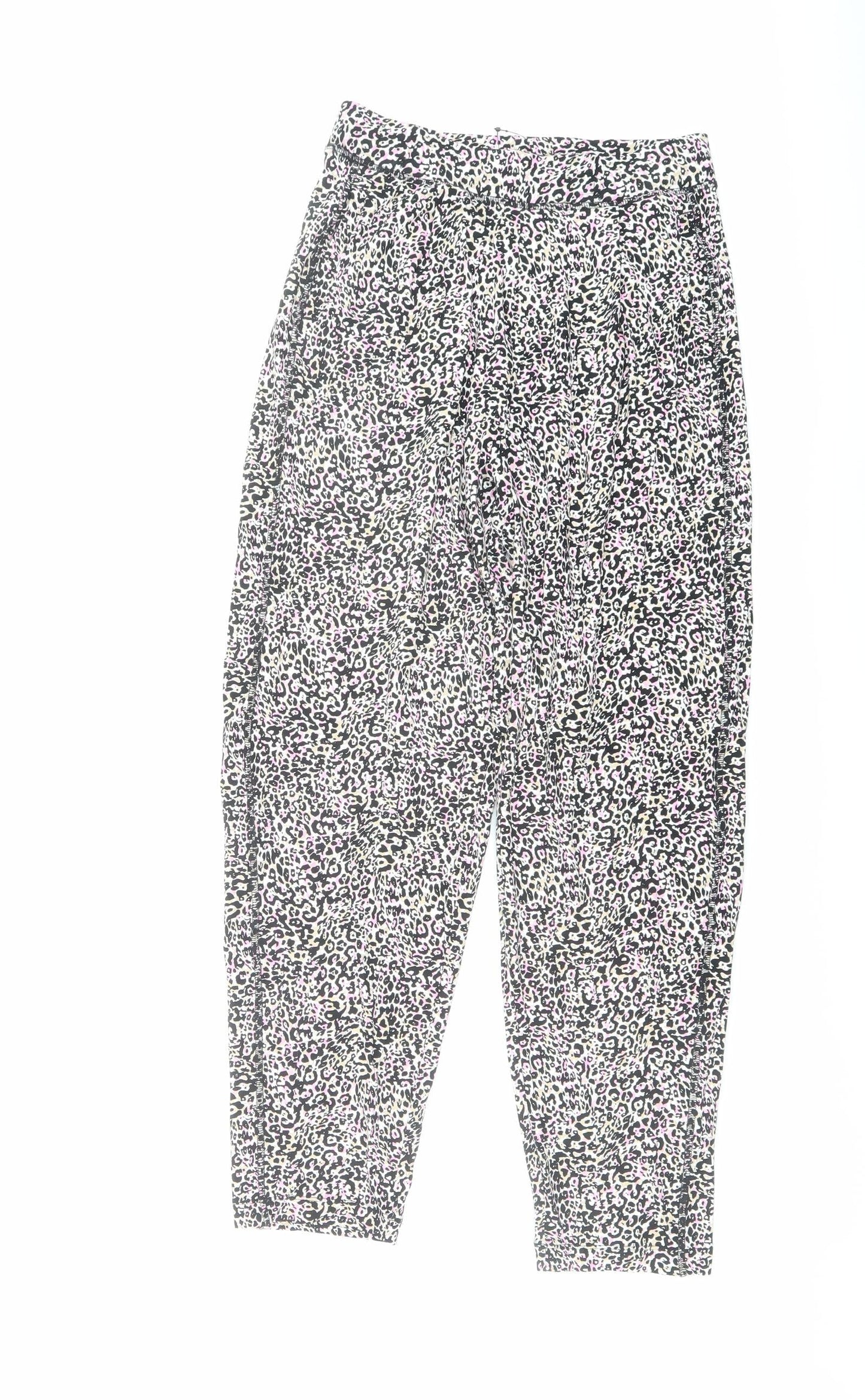 Womens UK Size 6 Marks and Spencer Regular Fit Harem Multicoloured Trousers
