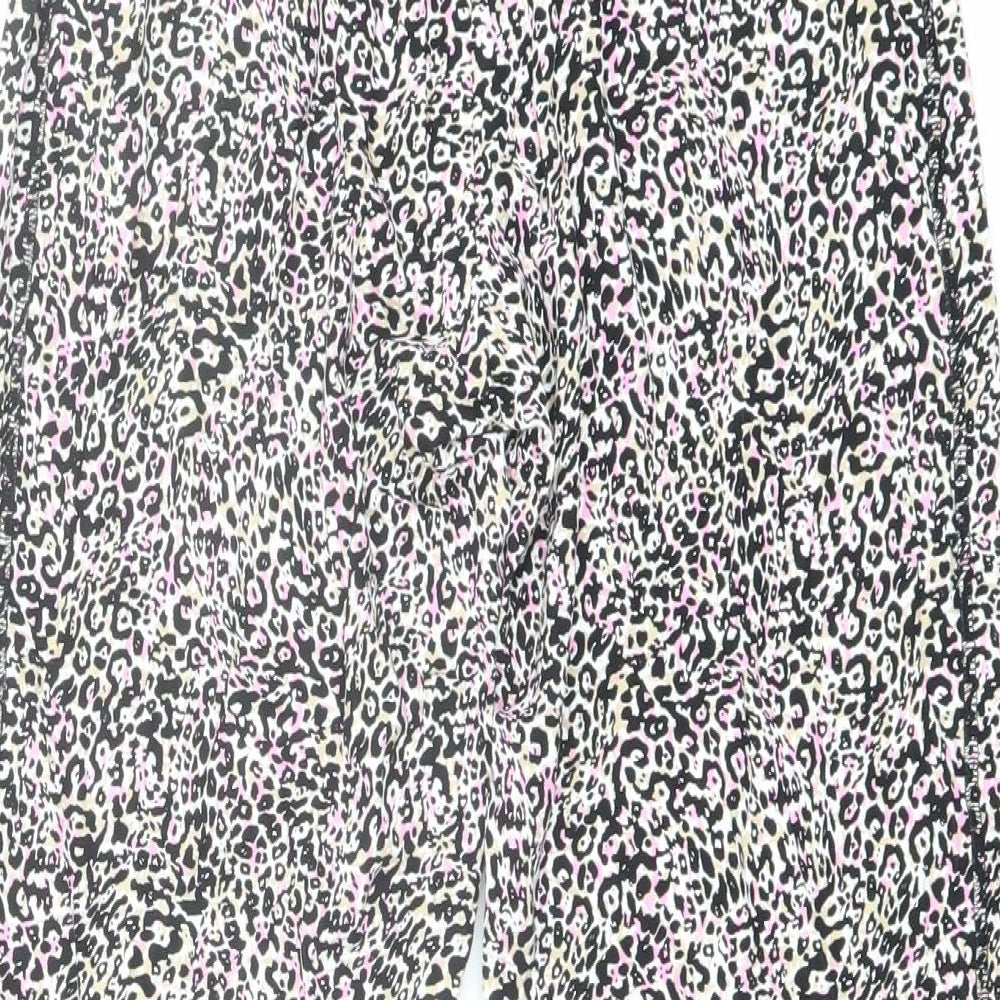 Womens UK Size 6 Marks and Spencer Regular Fit Harem Multicoloured Trousers