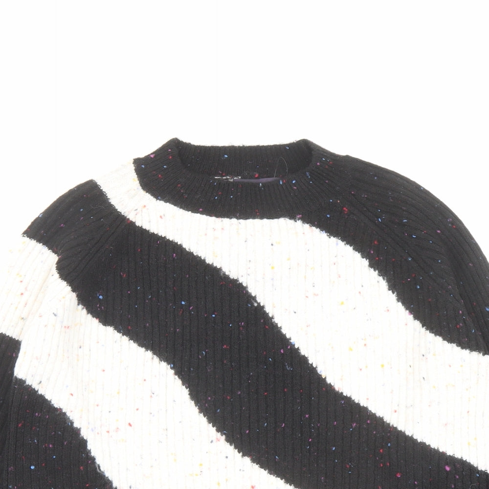 Womens UK Size S Marks and Spencer Black Pullover Jumper