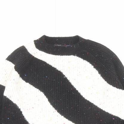Womens UK Size S Marks and Spencer Black Pullover Jumper