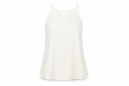 Womens UK Size L Cooperative Ivory Basic Tank
