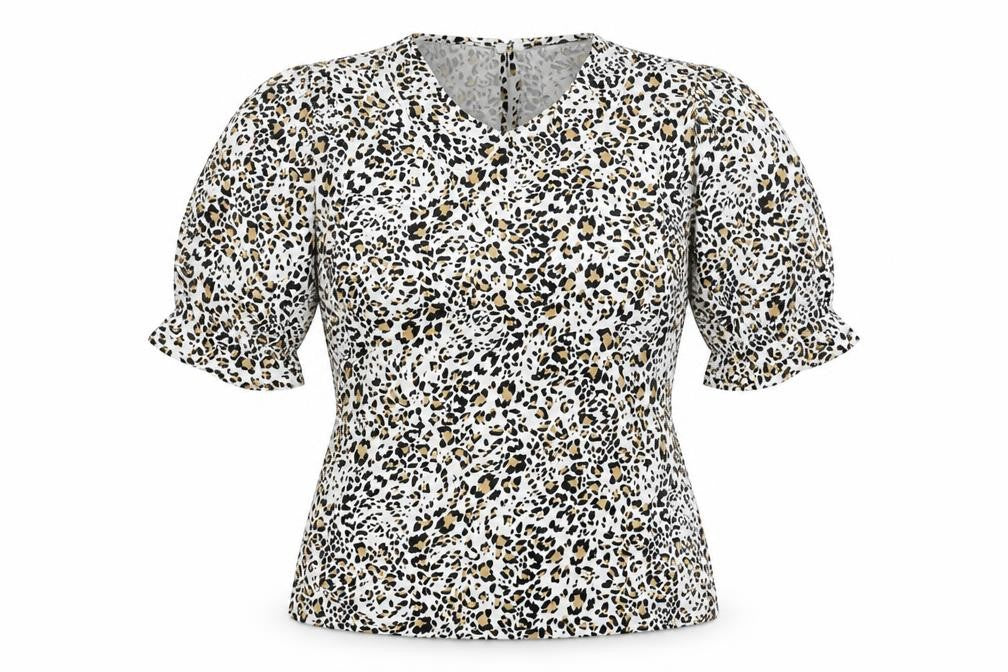 Womens UK Size 6 Marks and Spencer Multicoloured Basic Blouse