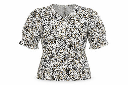 Womens UK Size 6 Marks and Spencer Multicoloured Basic Blouse