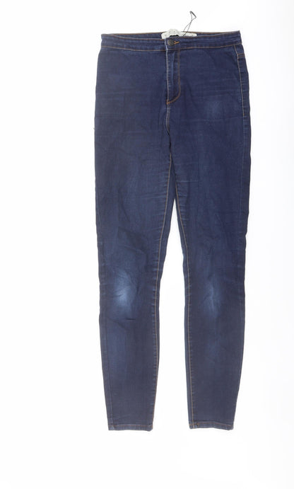 Womens UK Size 10 Denim & Co. Regular Fit Skinny Blue Jeans