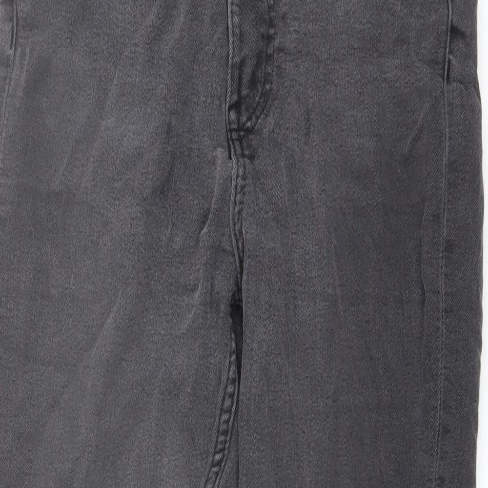 Womens UK Size 8 H&M Regular Fit Skinny Grey Jeans