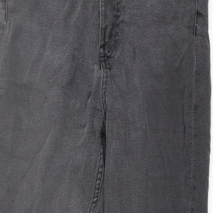 Womens UK Size 8 H&M Regular Fit Skinny Grey Jeans