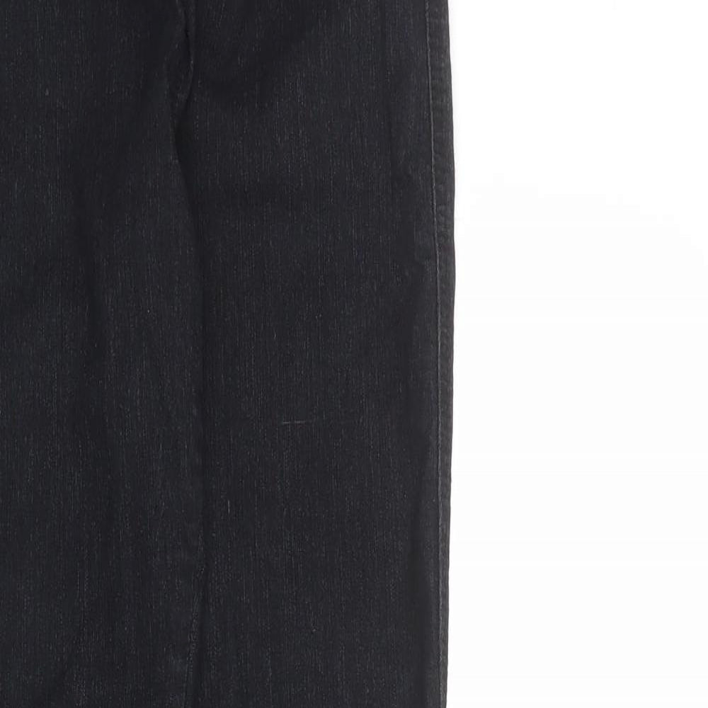 Denim & Co. Womens Black Cotton Jegging Jeans Size 10 L30 in Regular