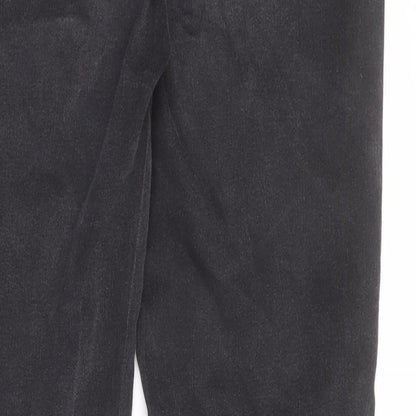 Yes Yes Womens Grey Cotton Skinny Jeans Size 14 L28 in Regular Zip