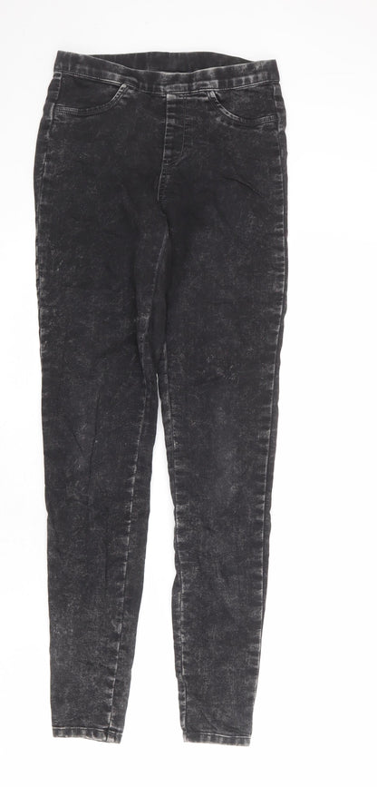 Womens UK Size 6 Kiabi Regular Fit Jegging Black Jeans