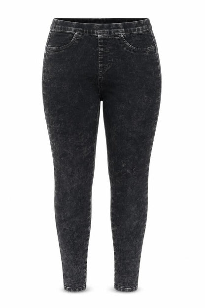 Womens UK Size 6 Kiabi Regular Fit Jegging Black Jeans