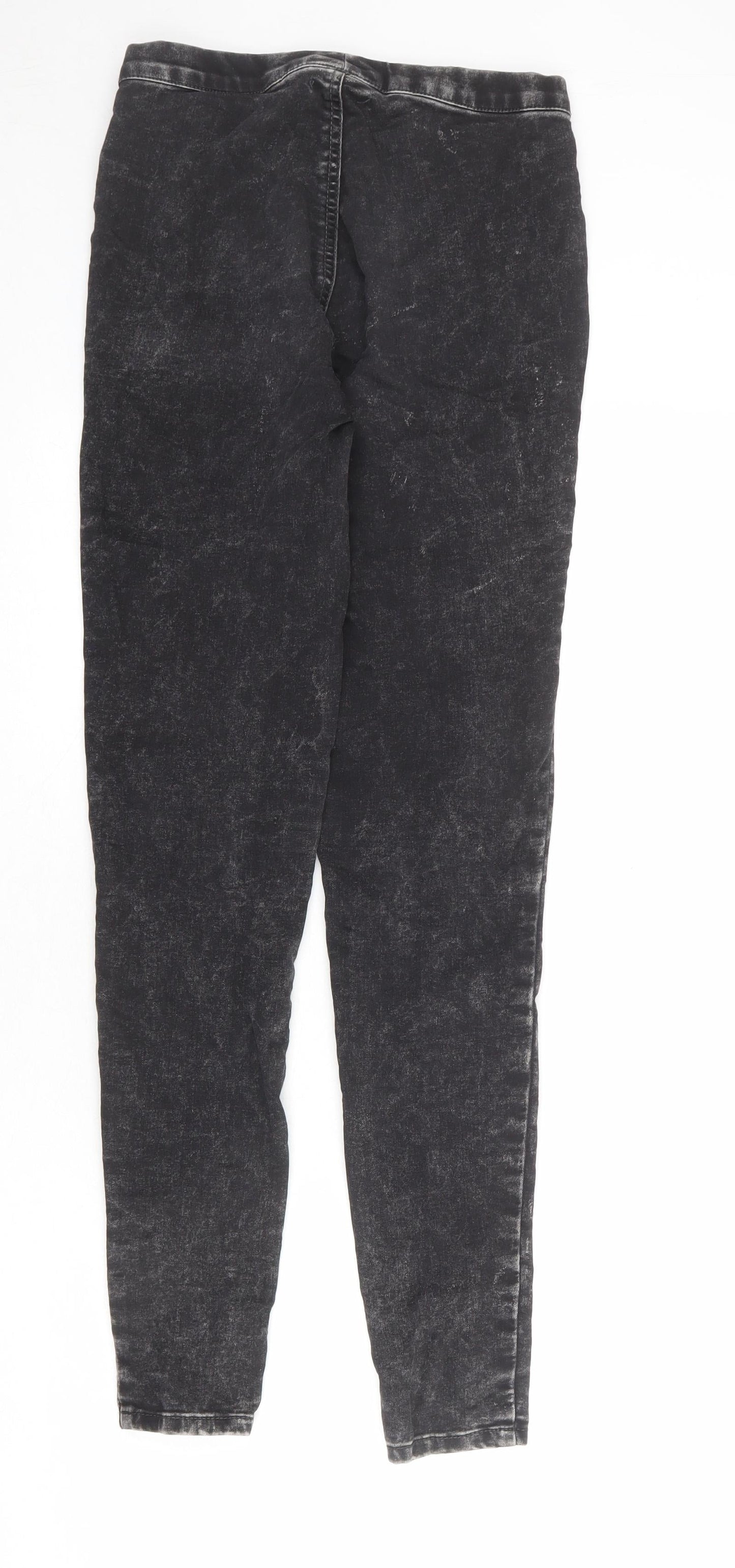 Womens UK Size 6 Kiabi Regular Fit Jegging Black Jeans