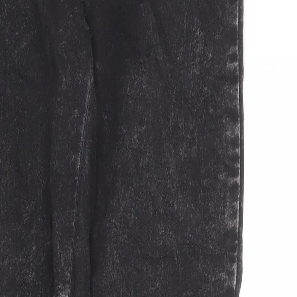 Womens UK Size 6 Kiabi Regular Fit Jegging Black Jeans