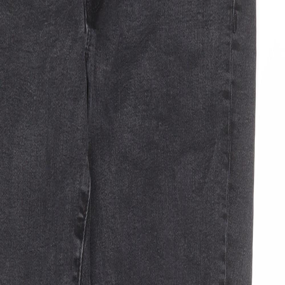 Gap Mens Grey Cotton Skinny Jeans Size 31 in L31 in Regular Zip