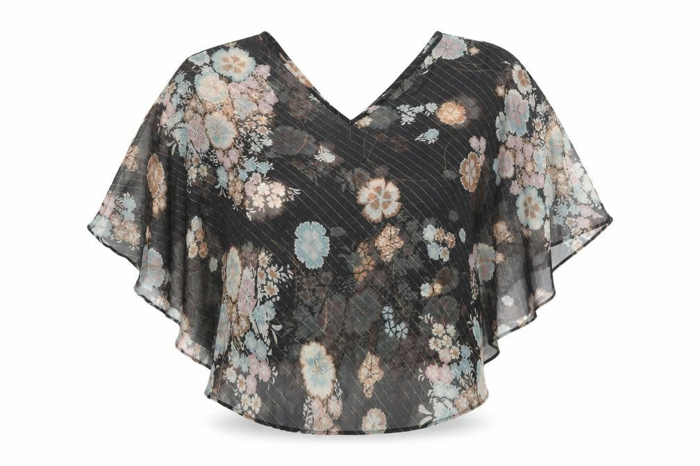 Womens UK Size 10 Roman Black Basic Blouse