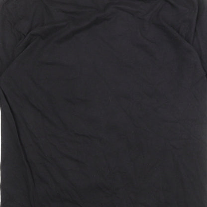 Womens UK Size M Disney Black Tunic T-Shirt