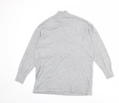 Womens UK Size 12 Dorothy Perkins Grey Pullover Jumper