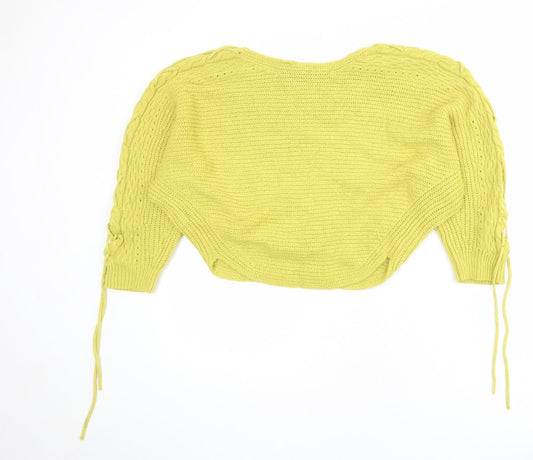 Womens UK Size 14 Miss Selfridge Green Pullover Jumper
