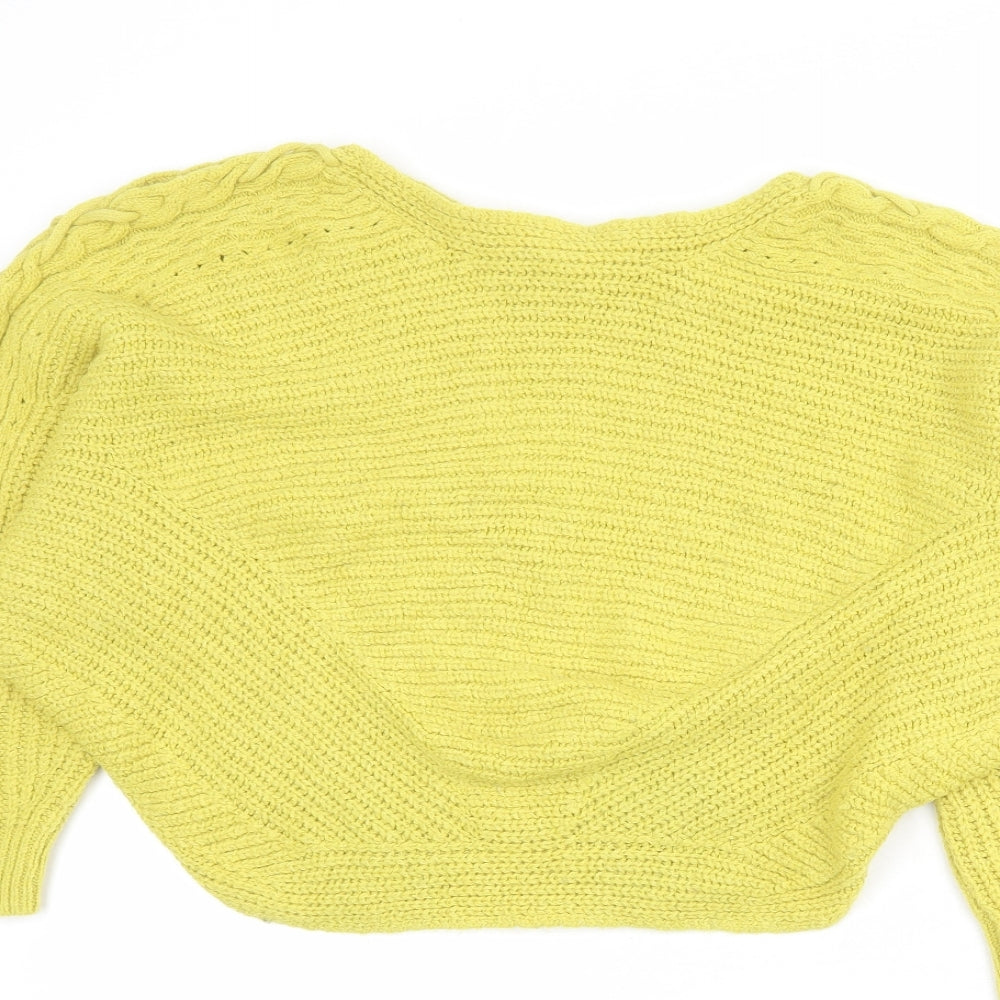 Womens UK Size 14 Miss Selfridge Green Pullover Jumper