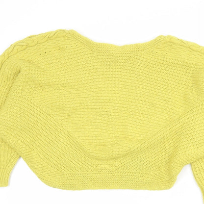 Womens UK Size 14 Miss Selfridge Green Pullover Jumper