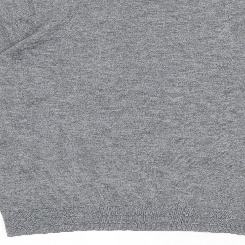 Womens UK Size 16 Topshop Grey Pullover Jumper