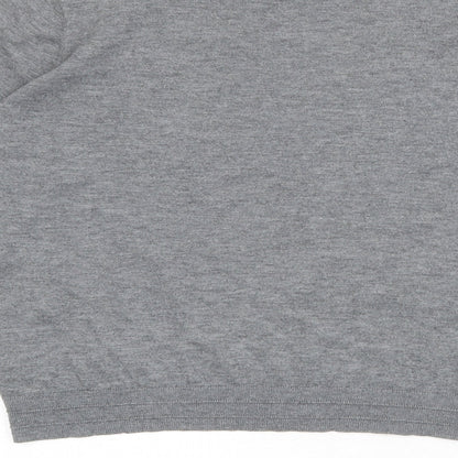 Womens UK Size 16 Topshop Grey Pullover Jumper