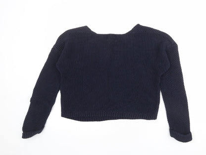 Womens UK Size 12 New Look Blue Pullover Jumper