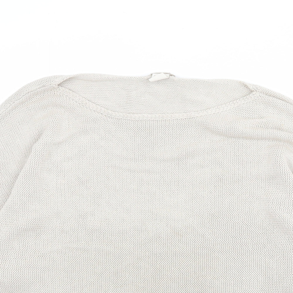 Womens UK Size M H&M Beige Pullover Jumper
