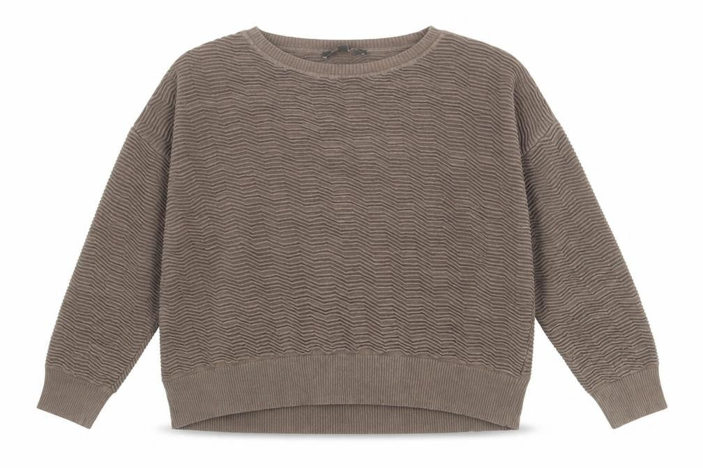 Womens UK Size M French Connection Brown Pullover Sweatshirt