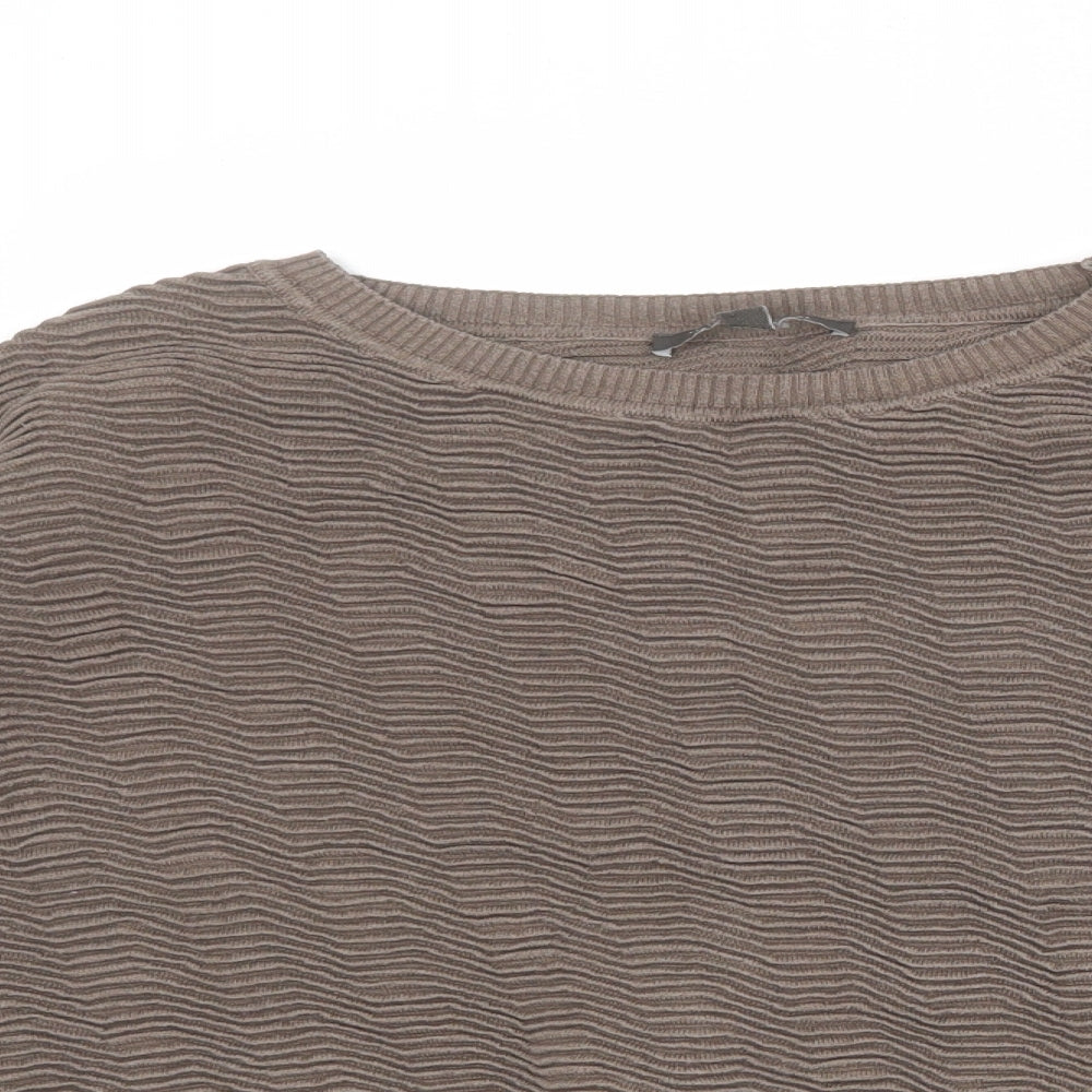 Womens UK Size M French Connection Brown Pullover Sweatshirt