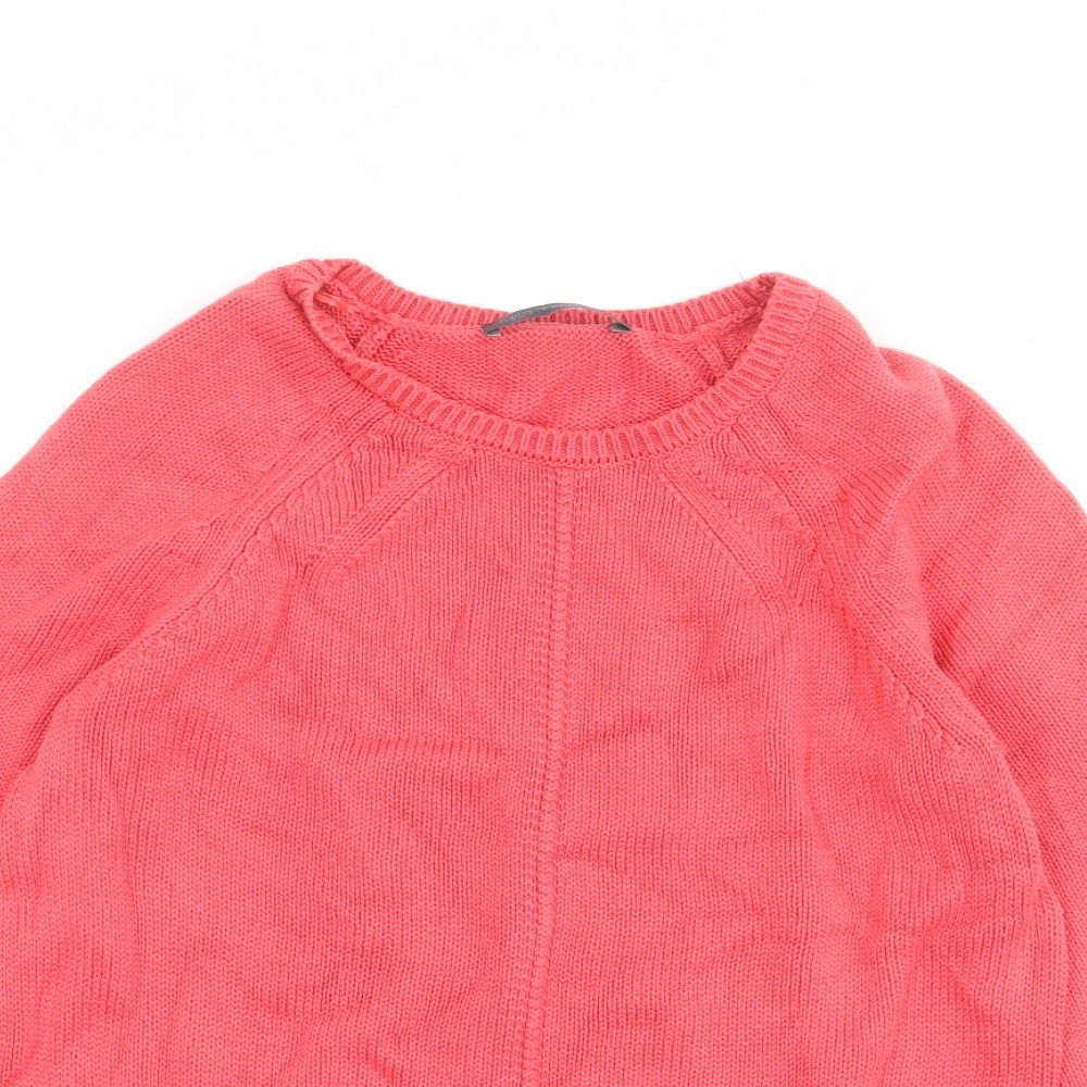 Womens UK Size M Marks and Spencer Pink Pullover Jumper