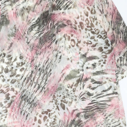 Womens UK Size 18 Basler Multicoloured Basic Button-Up