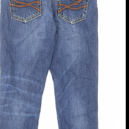 Liu Jo Womens Blue Cotton Bootcut Jeans Size 28 in L20 in Regular Zip