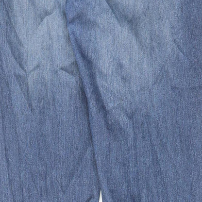 H&M Mens Blue Cotton Skinny Jeans Size 29 in L30 in Regular Zip