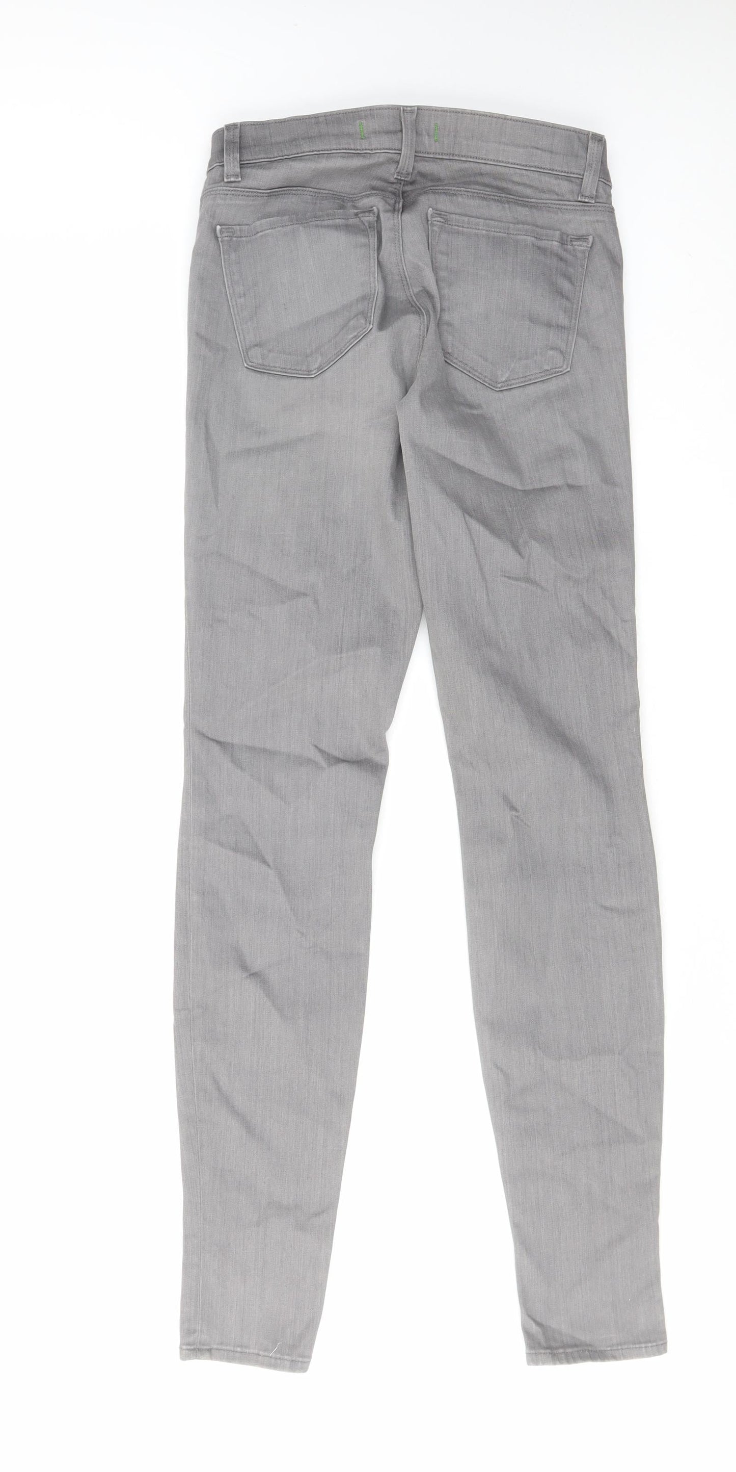 Womens UK Size 25 in J.BRAND Regular Fit Skinny Grey Jeans