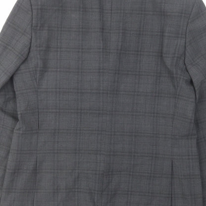 Mens UK Size 40 Marks and Spencer Regular Grey Suit Jacket