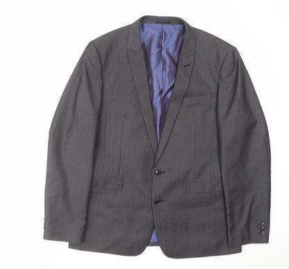 Mens UK Size 44 NEXT Regular Grey Suit Jacket