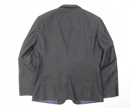 Mens UK Size 44 NEXT Regular Grey Suit Jacket