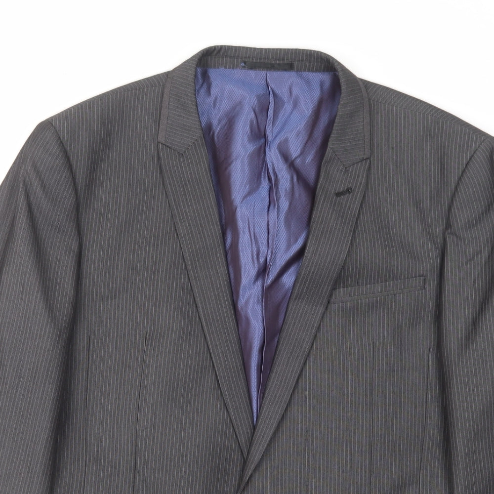 Mens UK Size 44 NEXT Regular Grey Suit Jacket