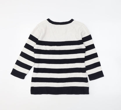 Womens UK Size S CC White Pullover Jumper