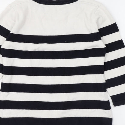 Womens UK Size S CC White Pullover Jumper