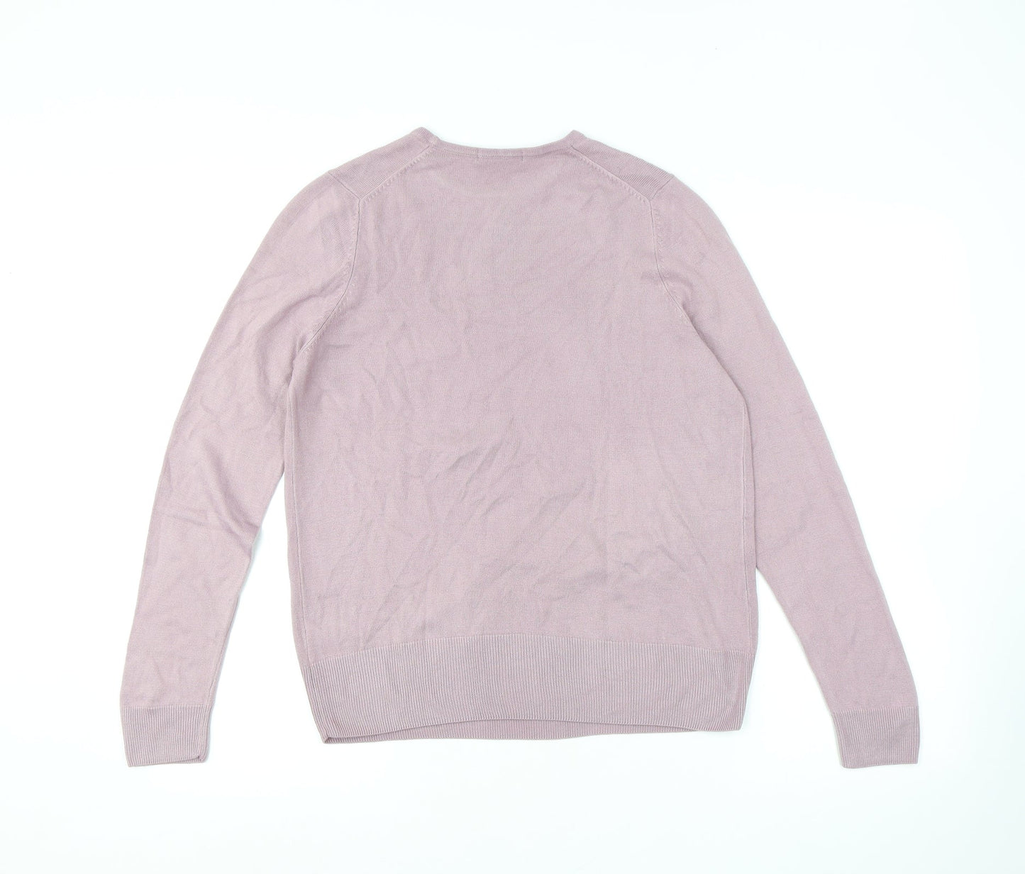 Womens UK Size 14 Marks and Spencer Purple Pullover Jumper