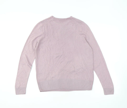Womens UK Size 14 Marks and Spencer Purple Pullover Jumper