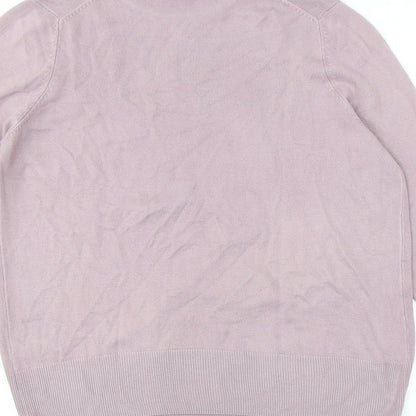 Womens UK Size 14 Marks and Spencer Purple Pullover Jumper