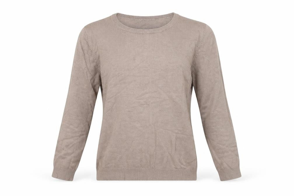 Womens UK Size 10 Marks and Spencer Brown Pullover Jumper