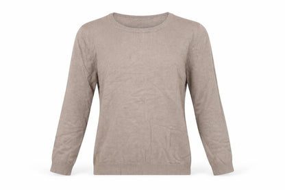 Womens UK Size 10 Marks and Spencer Brown Pullover Jumper