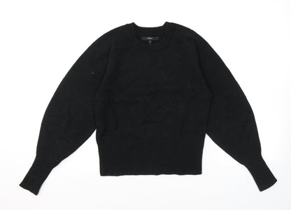 Womens UK Size XS NEXT Black Pullover Jumper