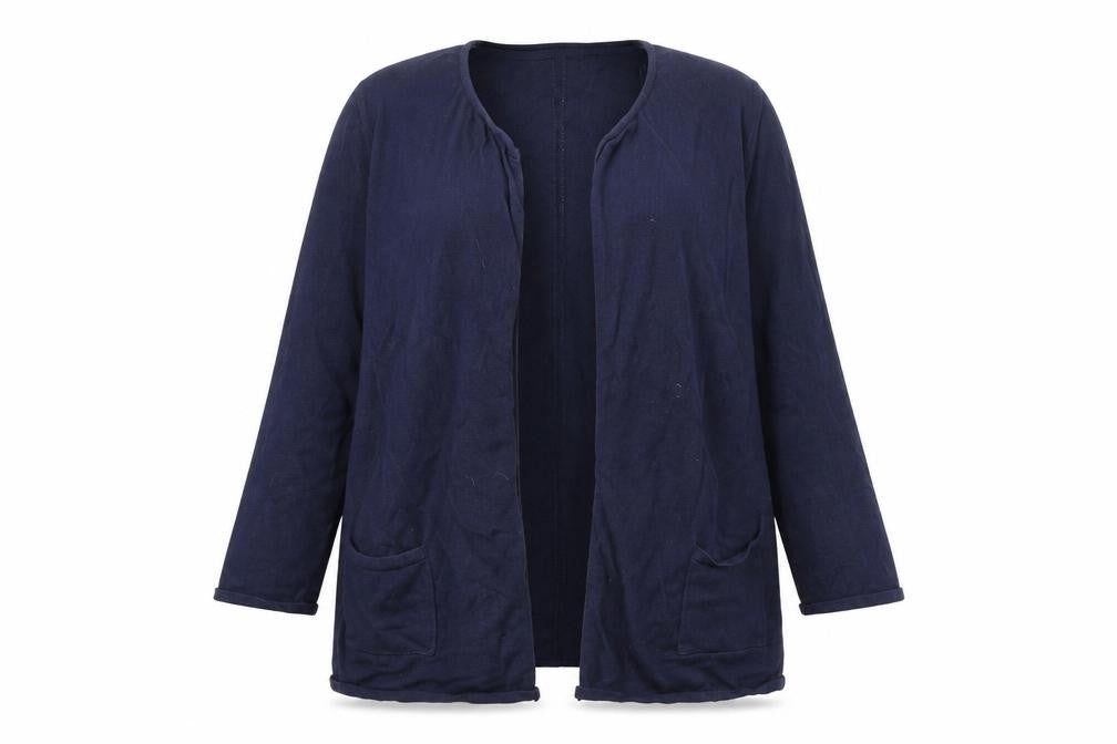 Womens UK Size M Monsoon Blue Cardigan Jumper