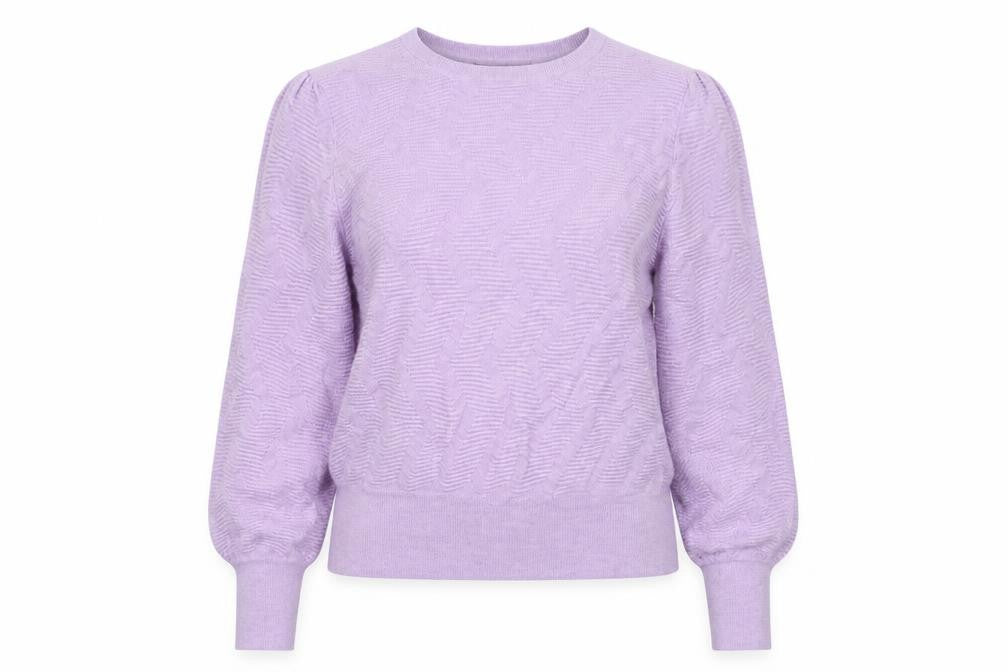 Womens UK Size L Marks and Spencer Purple Pullover Jumper