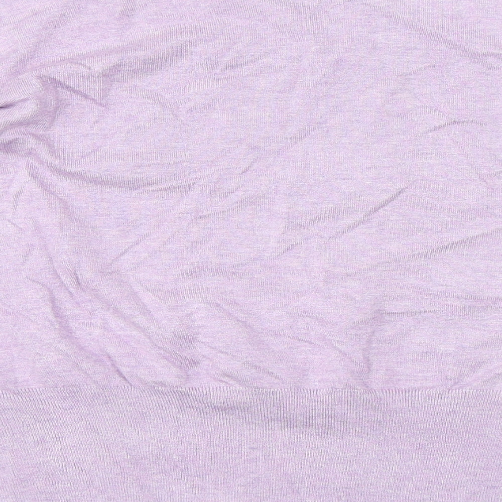 Womens UK Size L Marks and Spencer Purple Pullover Jumper